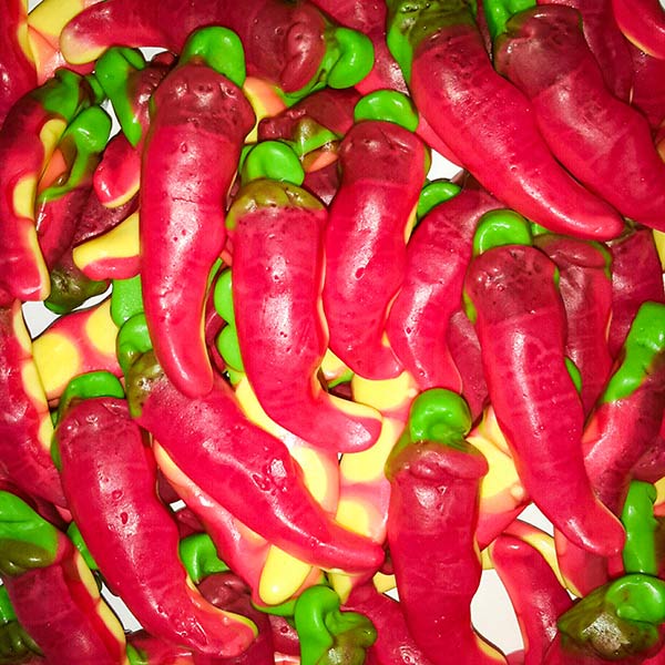 Caramelle-gommose-peperoncini-piccanti-rossi-verdi-morbidi